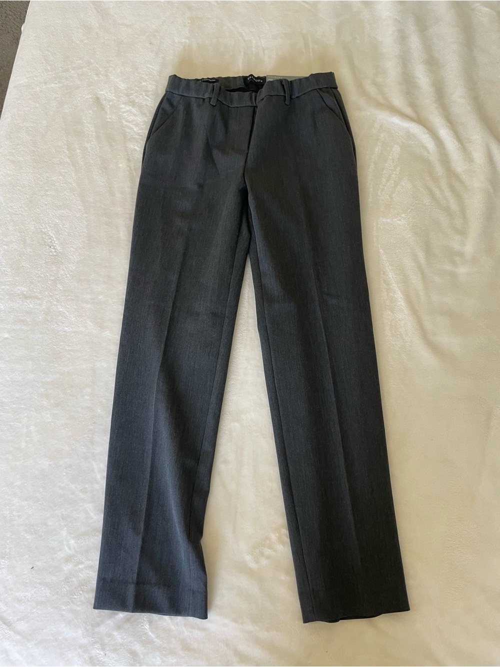 Talbots Cambridge Straight Charcoal Dress Pants